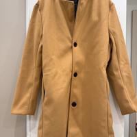 Cappotto da uomo XL beige panno/viscosa