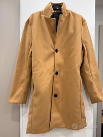 Cappotto da uomo XL beige panno/viscosa