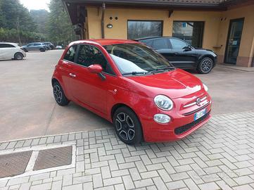 Fiat 500 1.0 Hybrid Red