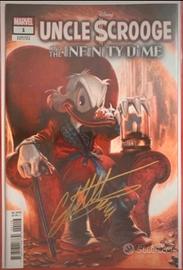 Uncle Scrooge variant cover firmata da Dell’Otto