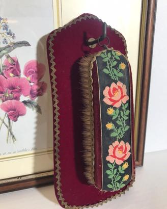 Antica Spazzola Vintage Da Parete