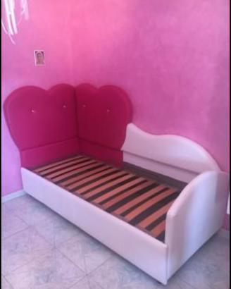 Letto con cassettone