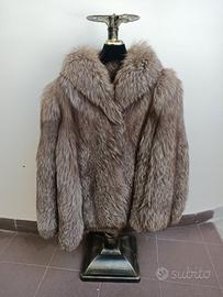 Giacca in vera pelliccia di procione