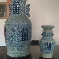 Coppia di vasi cinesi antichi