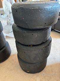 gomme kart 60 MINI MG Bianche