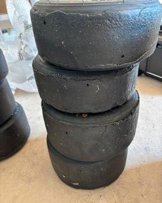 gomme kart 60 MINI MG Bianche