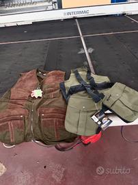 giubbotto camouflage e gilet caccia