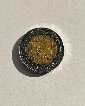 Moneta 500 lire serie speciale 1997