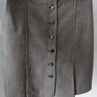 Minigonna Anacleto tessuto principe di Galles