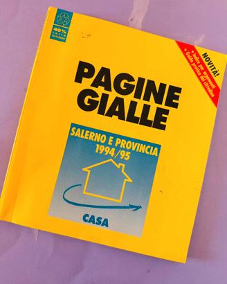 Pagine Gialle - Salerno e Provincia Anno 1994-95