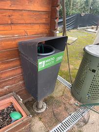 Cestino da esterno savno