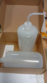 Flacone di lavaggio in plastica LDPE con apertura
