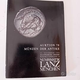 Catalogo asta numismatik lanz Monaco 1996