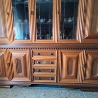 mobile con vetrina da salotto 