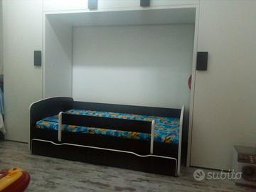 Letto per bambini con cassetto