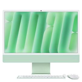 Apple iMac 24" Retina 4,5K M4 24GB 512 Verde Nuovo