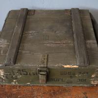 VECCHIA CASSA MILITARE BAULE