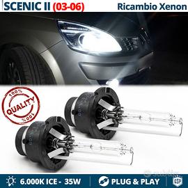 2 Lampadine XENON D2S Renault Scenic 2 6000K 35W