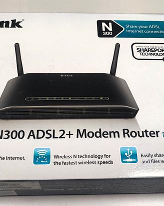 D-Link DSL-2750B Router Modem ADSL2+