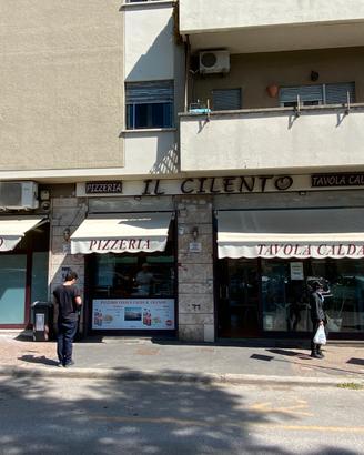 Attività tavola calda - pizzeria zona talenti (rom