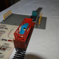 Ponti + Scarico rimorchi x plastico ferroviario H0