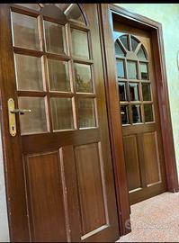 5 Porte in legno massello