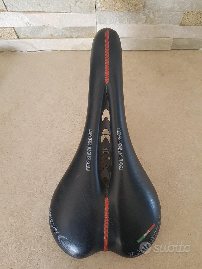 Selle Vélo Montegrappa Vintage Avec Ressorts – Pour Vélo Graziella, Hollande, Rétro – Cuir Skay, Dimensions 265x215 Mm – Fabriquée En Italie