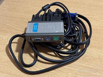 D-link  Switch per due monitor VGA e SVGA