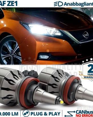 Kit LED H11 PER NISSAN LEAF ZE1 Luce Bianca CANBUS