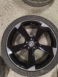 Cerchi lega rotor 19" VW Seat Audi Michelin m+s