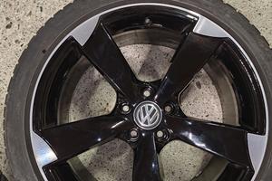 Cerchi lega rotor 19" VW Seat Audi Michelin m+s