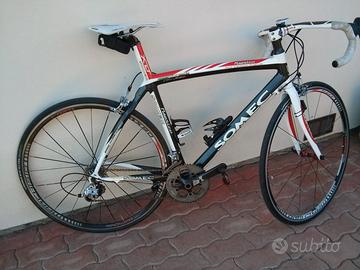 Bici da corsa Somec Maestro in carbonio taglia M 