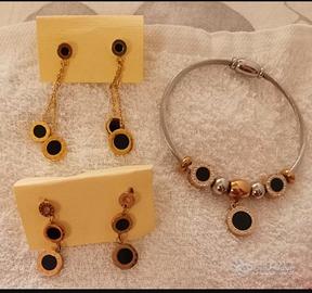 Bracciale Charms, Swarovski + Orecchini - Nuovi