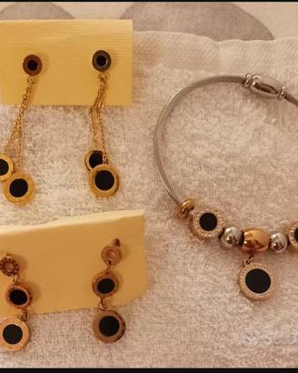 Bracciale Charms, Swarovski + Orecchini - Nuovi