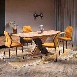 TAVOLO ALLUNGABILE DA PRANZO 130/175 MODERNO MARK