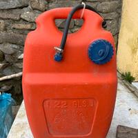 Serbatoio omologato 22 litri gommone barca