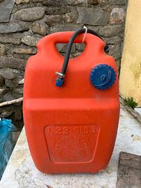 Serbatoio omologato 22 litri gommone barca