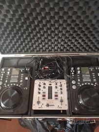 valigetta con mixer completa con piedistallo 