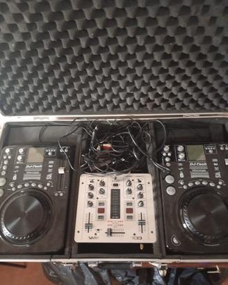 valigetta con mixer completa con piedistallo 