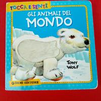 libro "Gli animali del mondo" bambini