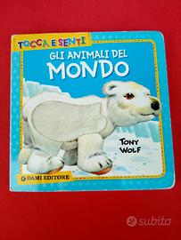 libro "Gli animali del mondo" bambini