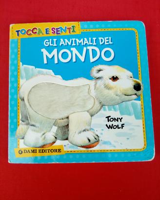 libro "Gli animali del mondo" bambini