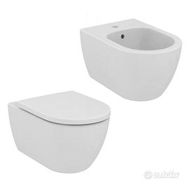 WC E BIDET SERIE ELLISSE SOSPESO IDEAL STANDARD