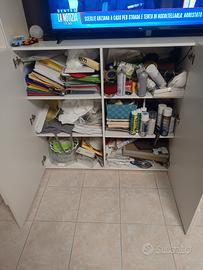 mobile sala con vetria