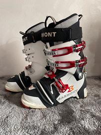 Scarponi sci telemark donna