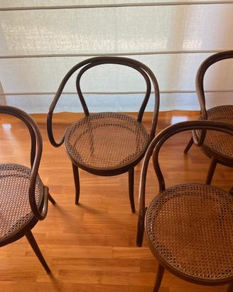 Sedie vintage originali Thonet
