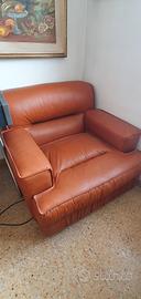 Poltrone in pelle vintage