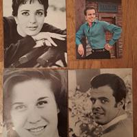 10 cartoline vintage cantanti metà anni ’60