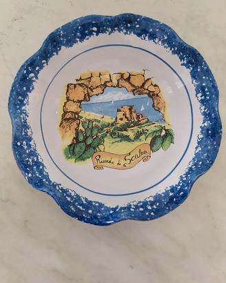 Ciotola ceramica "Ricordo di Scalea".