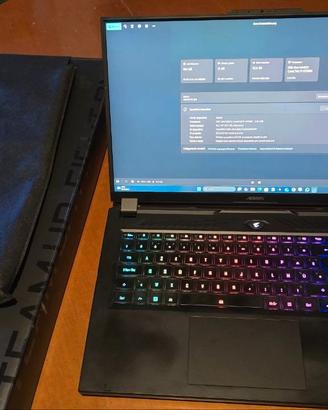 Aorus 17 - 4080 - 32gb ram- 1tb ssd -i7 13700h